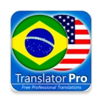 brazilian - english translator ( text to speech ) android application logo